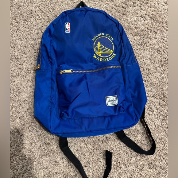 NWOT Herschel Supply Co. Golden State Warriors NBA Satin Settlement Back… - Picture 2 of 7